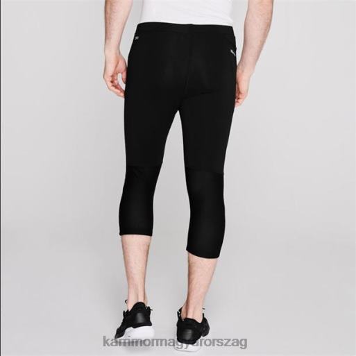 Karrimor ruházat fekete férfiak x lite futó capris P60RX11