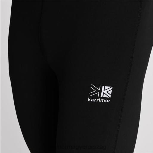 Karrimor ruházat fekete férfiak x lite futó capris P60RX11