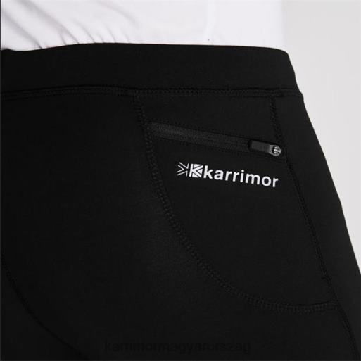 Karrimor ruházat fekete férfiak x lite futó capris P60RX11