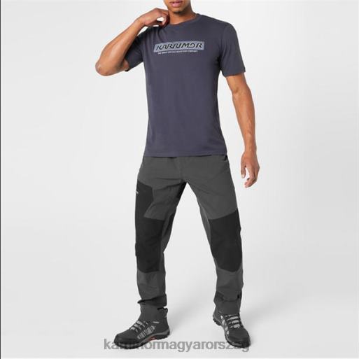 Karrimor ruházat kék Acél férfiak póló P60RX185