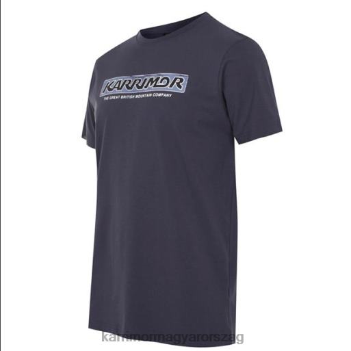 Karrimor ruházat kék Acél férfiak póló P60RX185