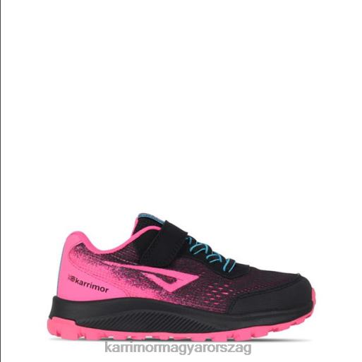 Karrimor cipő fekete/rózsaszín lányok tempo tr 8 edzőcipő P60RX281
