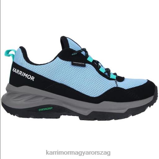 Karrimor cipő kék fekete gyerekek verdi alacsony járócipő P60RX290