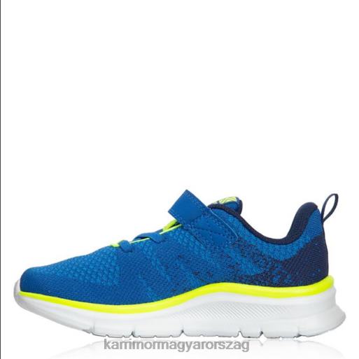 Karrimor cipő kék/lime fiúk duma 6 futócipő P60RX287
