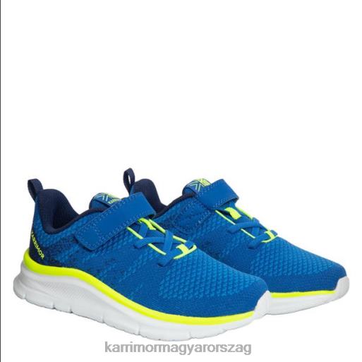 Karrimor cipő kék/lime fiúk duma 6 futócipő P60RX287