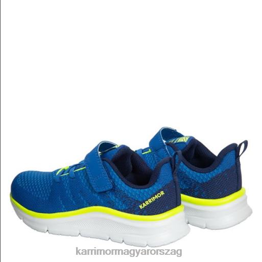 Karrimor cipő kék/lime fiúk duma 6 futócipő P60RX287