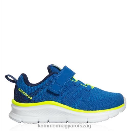 Karrimor cipő kék/lime fiúk duma 6 futócipő P60RX289