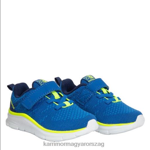 Karrimor cipő kék/lime fiúk duma 6 futócipő P60RX289