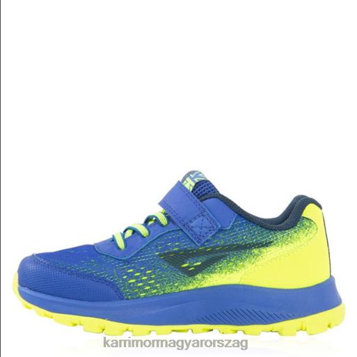 Karrimor cipő kék/lime fiúk tempo trail futóedzők P60RX280