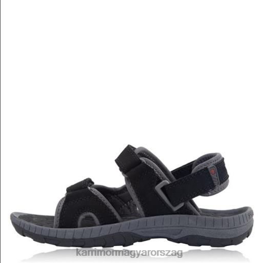 Karrimor cipő fekete/szén gyerekek antibes szandál P60RX114