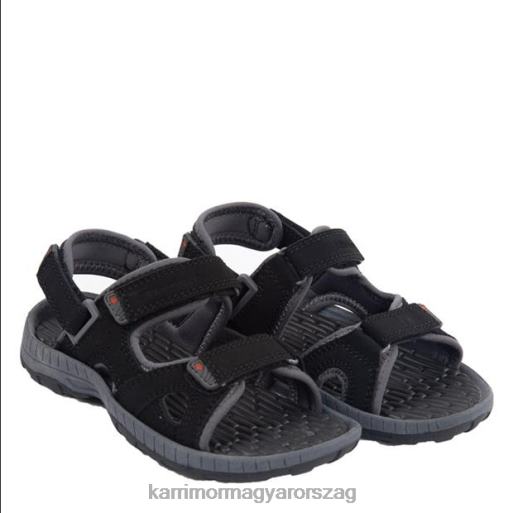 Karrimor cipő fekete/szén gyerekek antibes szandál P60RX114