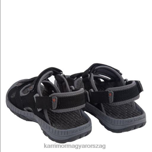 Karrimor cipő fekete/szén gyerekek antibes szandál P60RX114