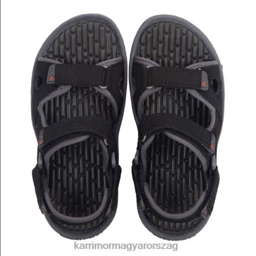 Karrimor cipő fekete/szén gyerekek antibes szandál P60RX114
