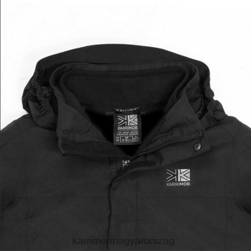 Karrimor ruházat fekete junior 3 az 1-ben kabát P60RX200