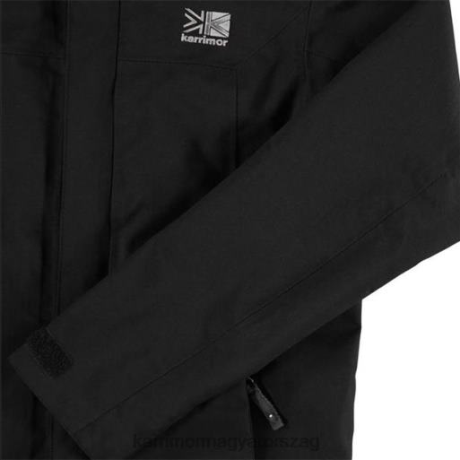 Karrimor ruházat fekete junior 3 az 1-ben kabát P60RX200