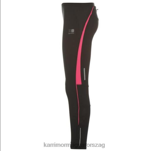 Karrimor ruházat fekete/rózsaszín lányok futóharisnya P60RX22