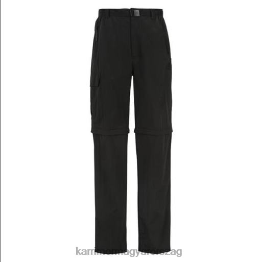 Karrimor ruházat fekete junior nyárfa cipzáras nadrág P60RX196