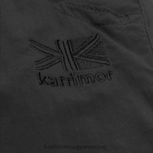 Karrimor ruházat fekete junior nyárfa cipzáras nadrág P60RX196