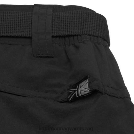 Karrimor ruházat fekete junior nyárfa cipzáras nadrág P60RX196