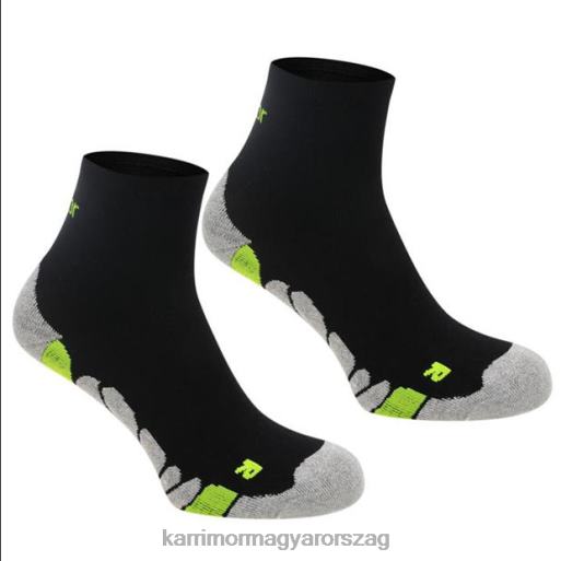 Karrimor ruházat fekete/fluo junior dri 2 csomag zoknit P60RX43
