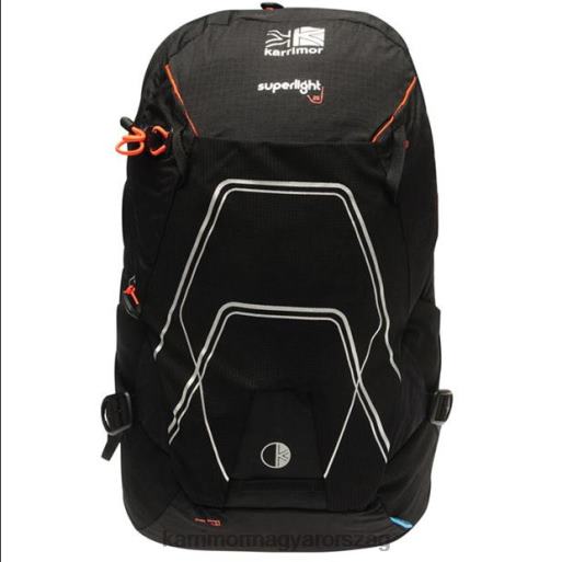 Karrimor kiegészítők fekete egynemű szuperkönnyű 25-ös hátizsák P60RX223