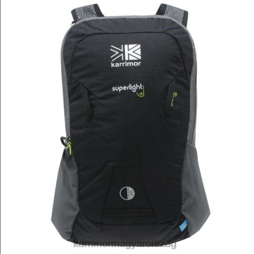 Karrimor kiegészítők fekete egynemű szuperlite 10-es hátizsák P60RX224