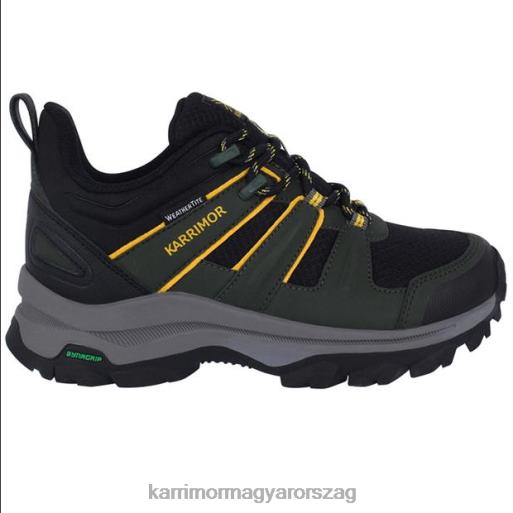 Karrimor cipő khaki/mustár egynemű gyalogló cipő P60RX284