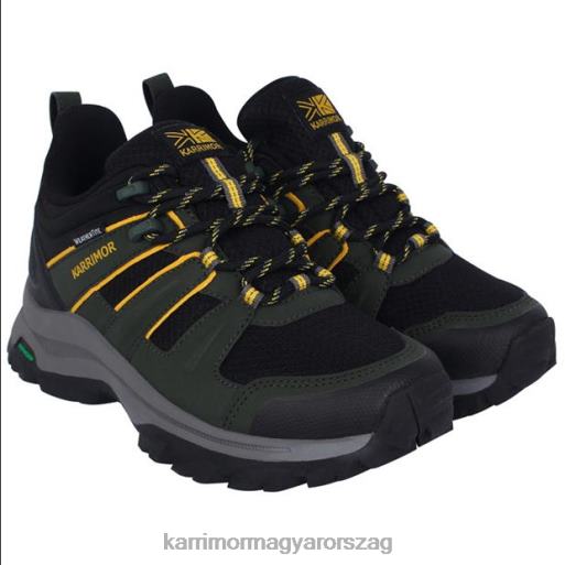 Karrimor cipő khaki/mustár egynemű gyalogló cipő P60RX284