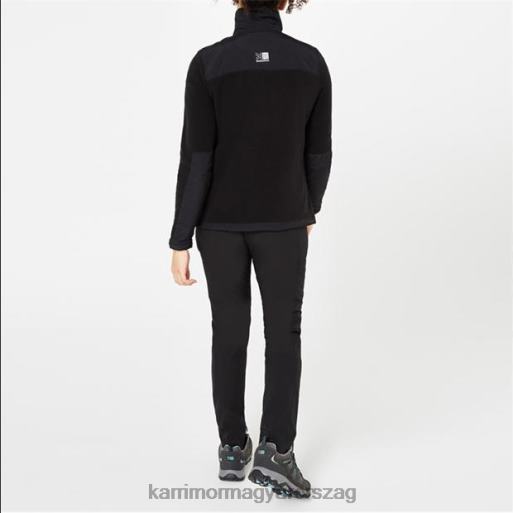 Karrimor ruházat fekete egynemű gyapjú kabát P60RX282