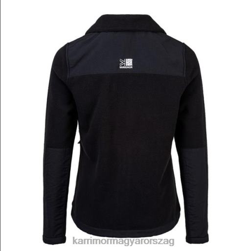 Karrimor ruházat fekete egynemű gyapjú kabát P60RX282