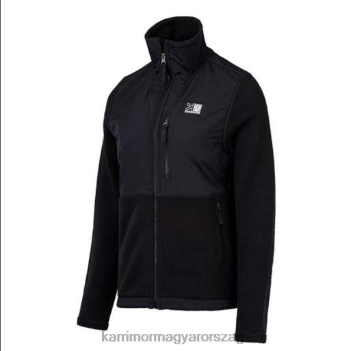 Karrimor ruházat fekete egynemű gyapjú kabát P60RX282