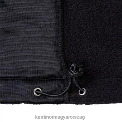 Karrimor ruházat fekete egynemű gyapjú kabát P60RX282