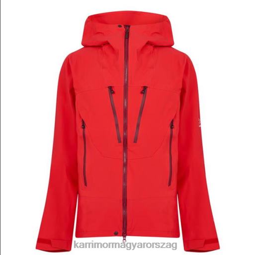Karrimor ruházat piros egynemű dzseki P60RX243