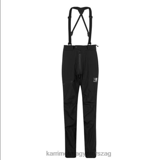 Karrimor ruházat fekete egynemű alpinista nadrág P60RX244
