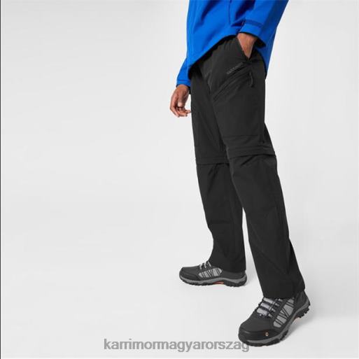 Karrimor ruházat fekete egynemű párduc cipzáras nadrág P60RX274