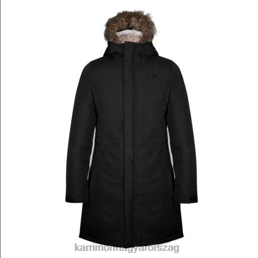 Karrimor ruházat fekete egynemű városi parka ld24 P60RX257