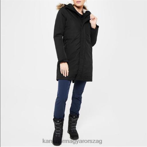 Karrimor ruházat fekete egynemű városi parka ld24 P60RX257