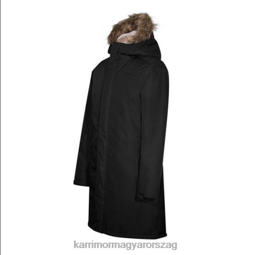 Karrimor ruházat fekete egynemű városi parka ld24 P60RX257