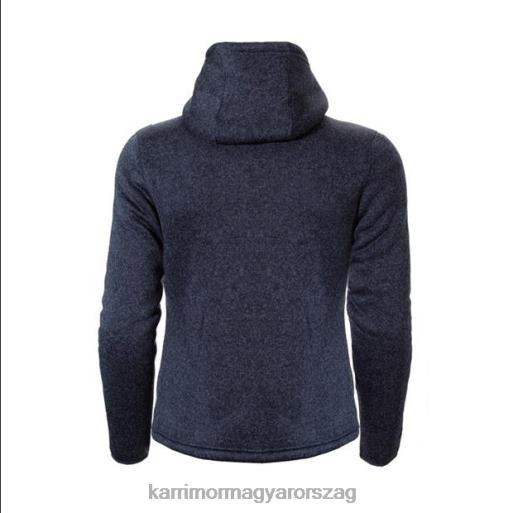 Karrimor ruházat haditengerészet egynemű polár kapucnis pulcsi P60RX275