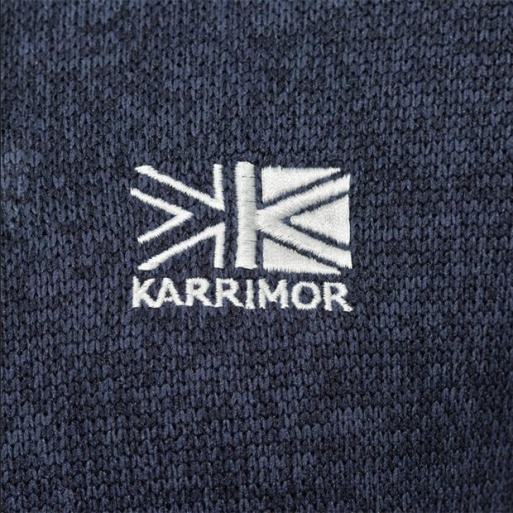Karrimor ruházat haditengerészet egynemű polár kapucnis pulcsi P60RX275