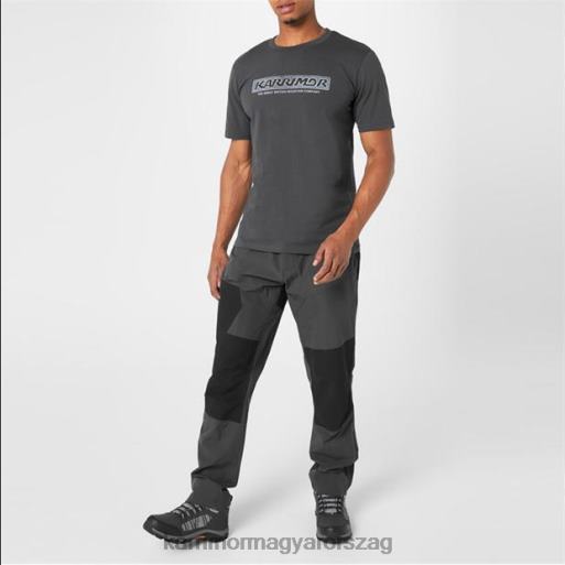 Karrimor ruházat szürke/fekete egynemű sziklanadrág P60RX266