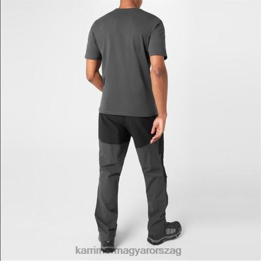Karrimor ruházat szürke/fekete egynemű sziklanadrág P60RX266