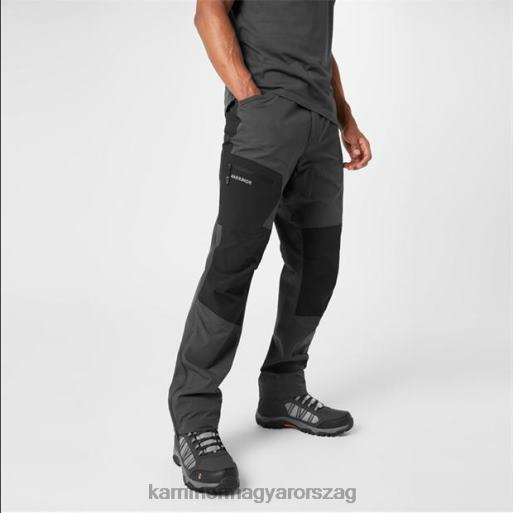 Karrimor ruházat szürke/fekete egynemű sziklanadrág P60RX266