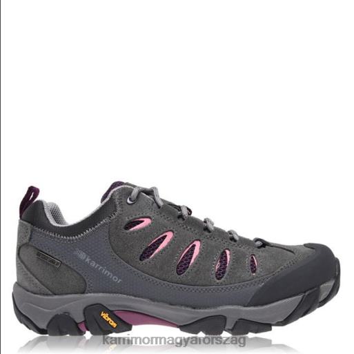 Karrimor cipő faszén nők aspen alacsony járó tornacipők P60RX96