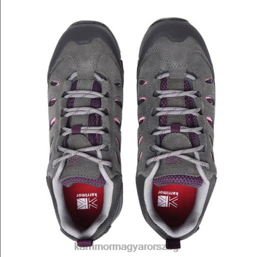 Karrimor cipő faszén nők aspen alacsony járó tornacipők P60RX96