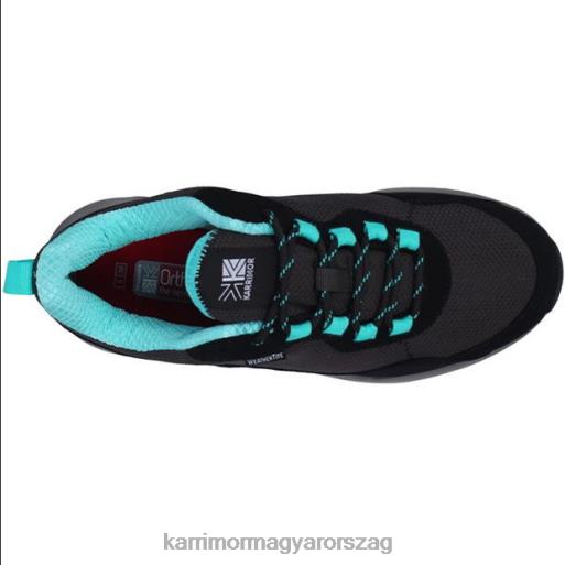 Karrimor cipő szén / kékeszöld nők verdi alacsony járócipő P60RX92