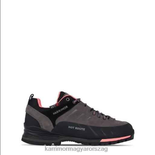 Karrimor cipő szén/korall nők hot route gyalogos cipő P60RX103