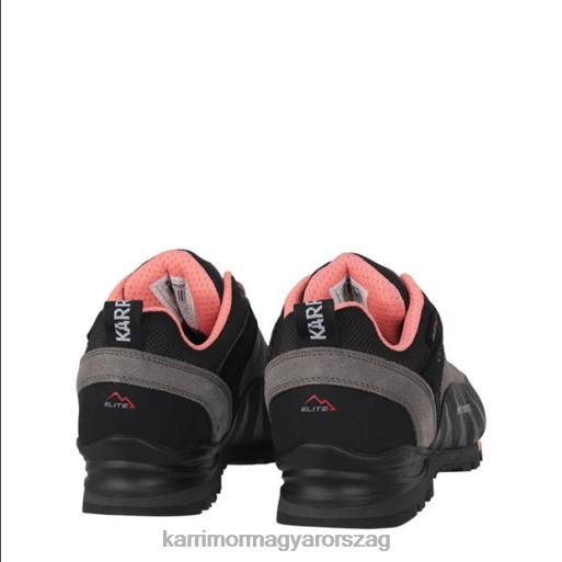 Karrimor cipő szén/korall nők hot route gyalogos cipő P60RX103