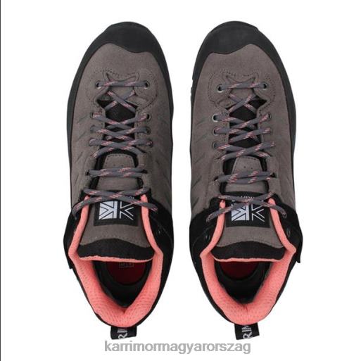 Karrimor cipő szén/korall nők hot route gyalogos cipő P60RX103