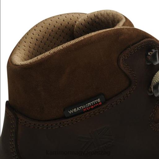 Karrimor cipő barna nők cheviot vízálló sétacipő P60RX89